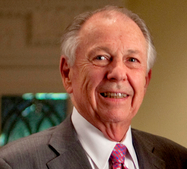 William A. Custard, distinguished alumnus and devoted Mustang