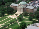 Dallas Hall and Main Quad at SMU