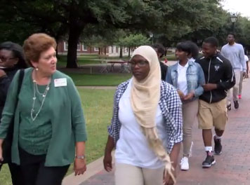 Dallas students visit SMU