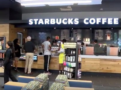 Mustang Minute featuring the new Starbucks in Fondren Library