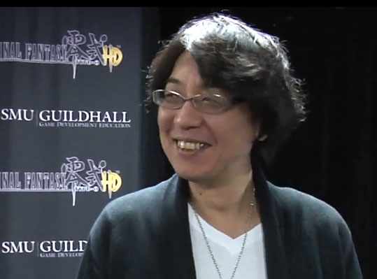 Yusuke Naora of Square Enix at SMU Guildhall