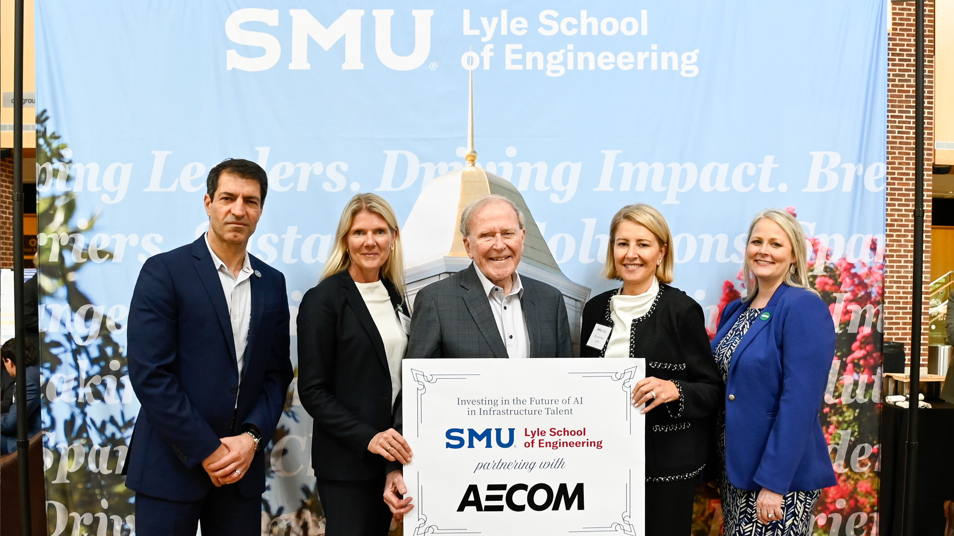 AECOM and SMU unveil a strategic collaboration