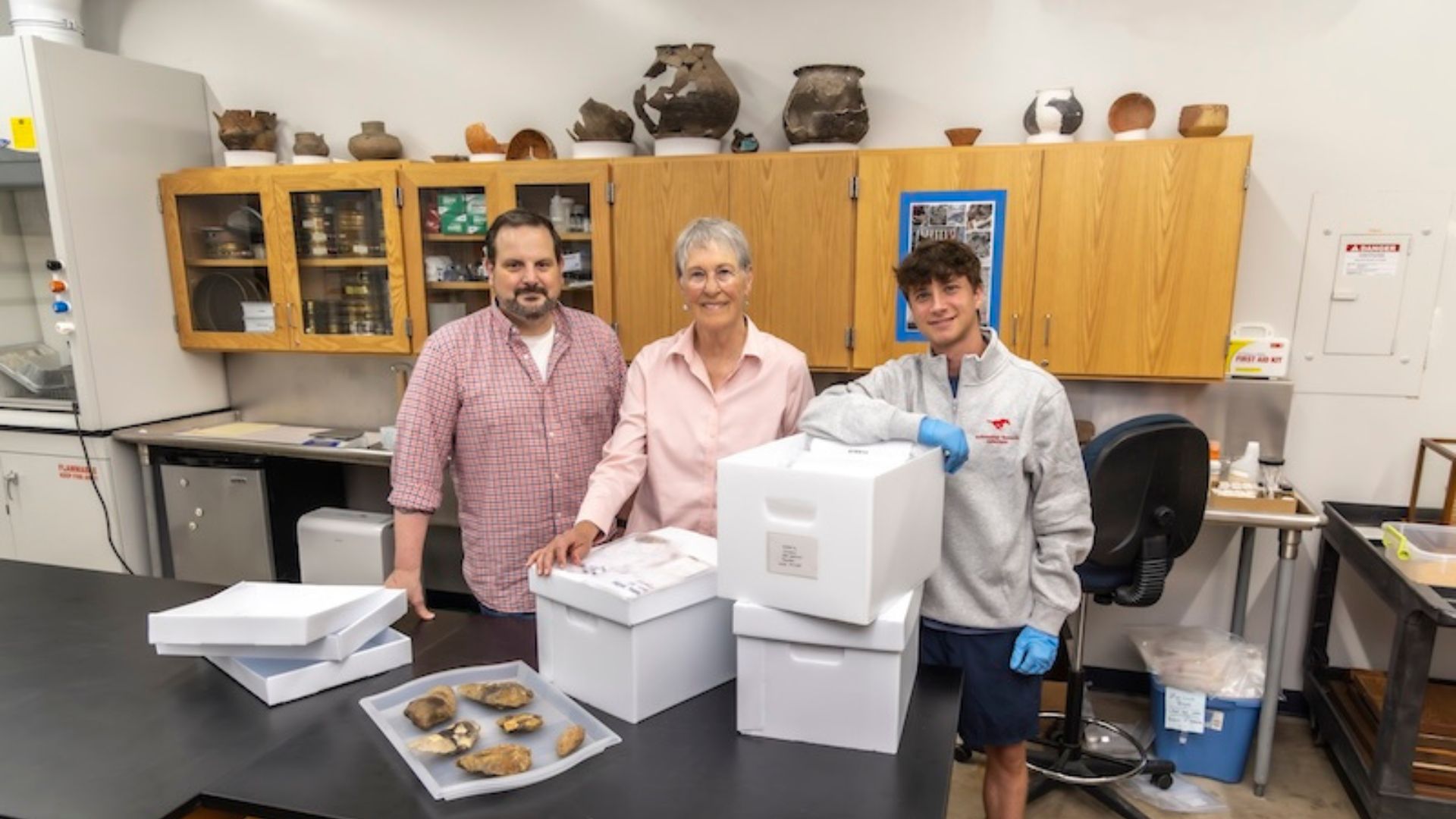 Archaeology Research Collections Volunteers