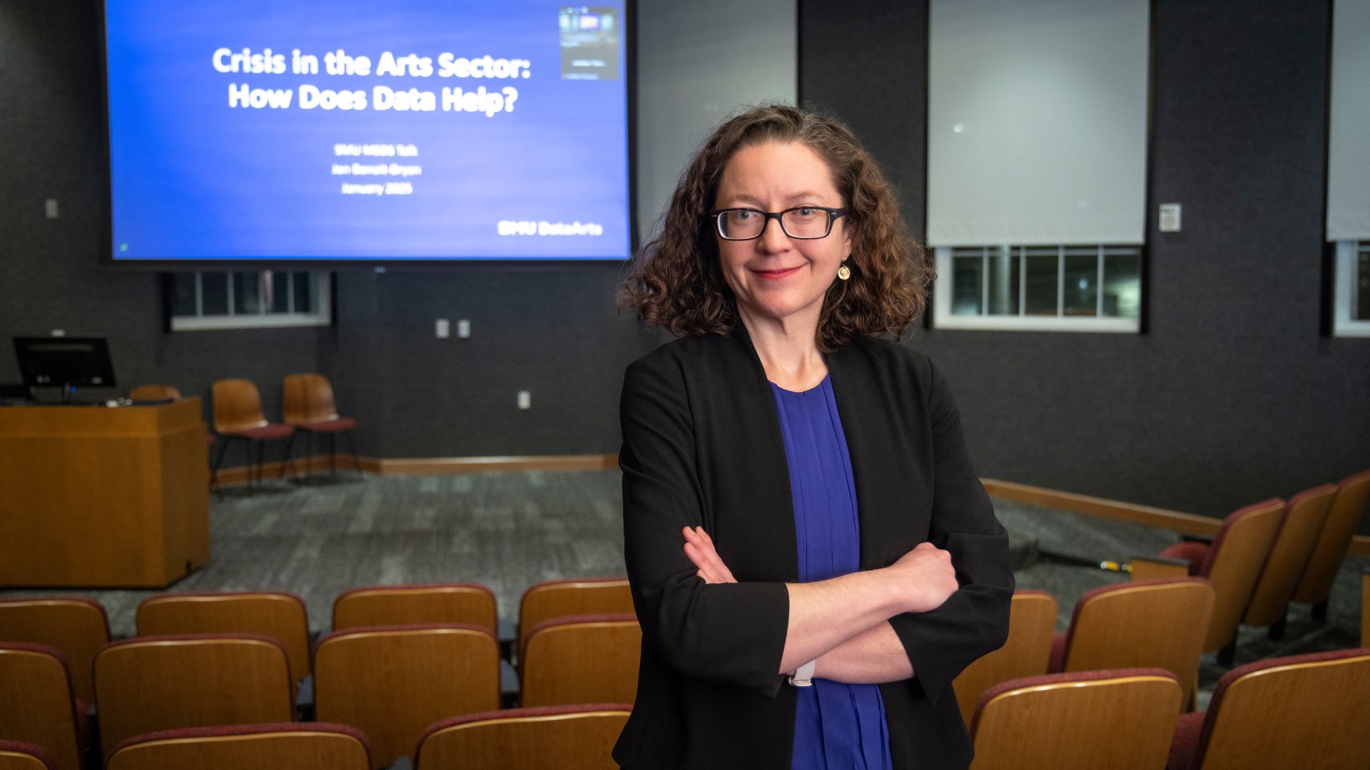 SMU DataArt's Director Jen Benoit-Bryan