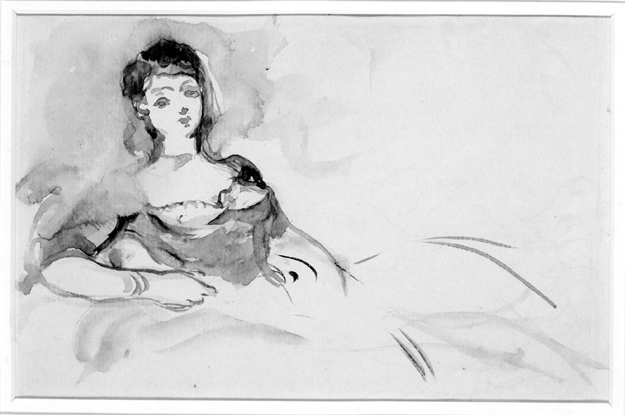 Edouard Manet - Reclining Woman