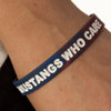 Mustangs Who Care wristband