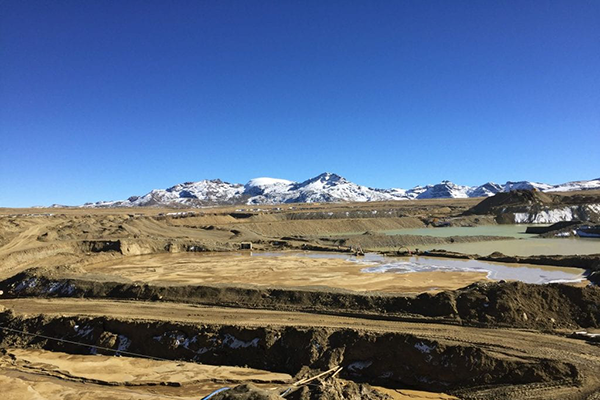 The image represents landscape with snowy mountains which represents natural resources.