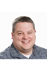 A headshot of Corey Clark, a member of the Lyle School of Engineering Faculty.