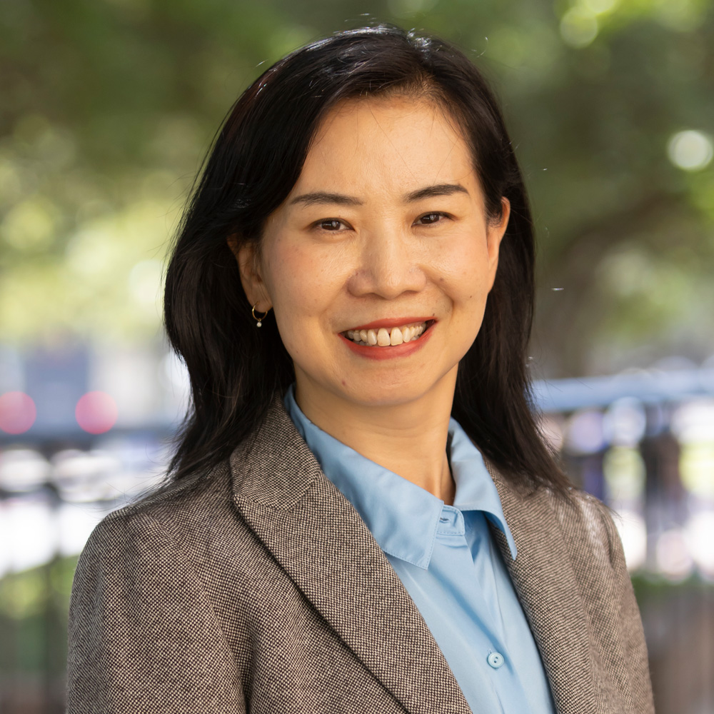 Headshot of Professor Ping Gui of SMU Lyle