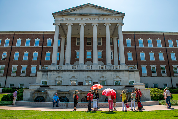 Laura Lee Blanton building in SMU