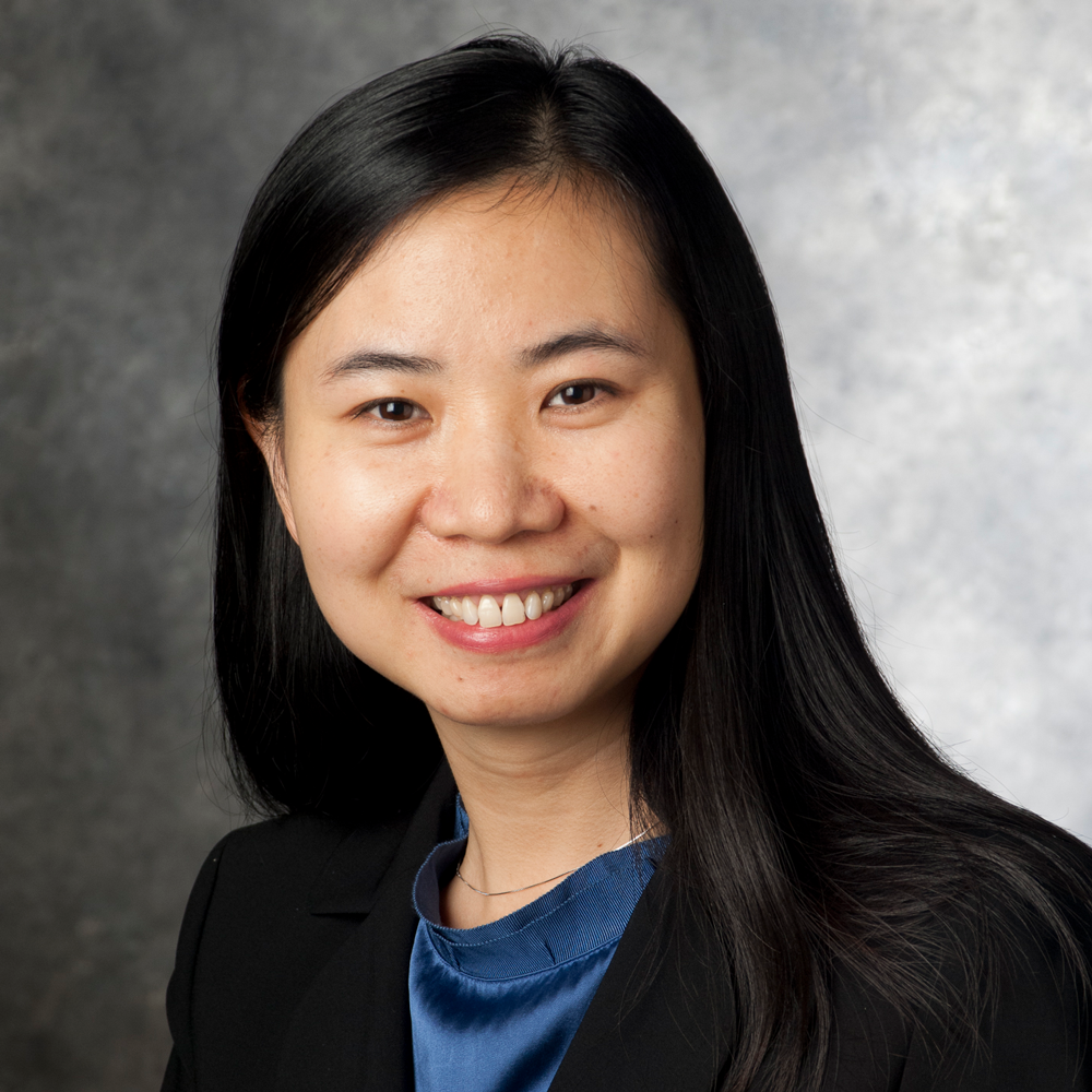 A headshot of Ping Gui, a member of the Lyle School of Engineering Faculty.