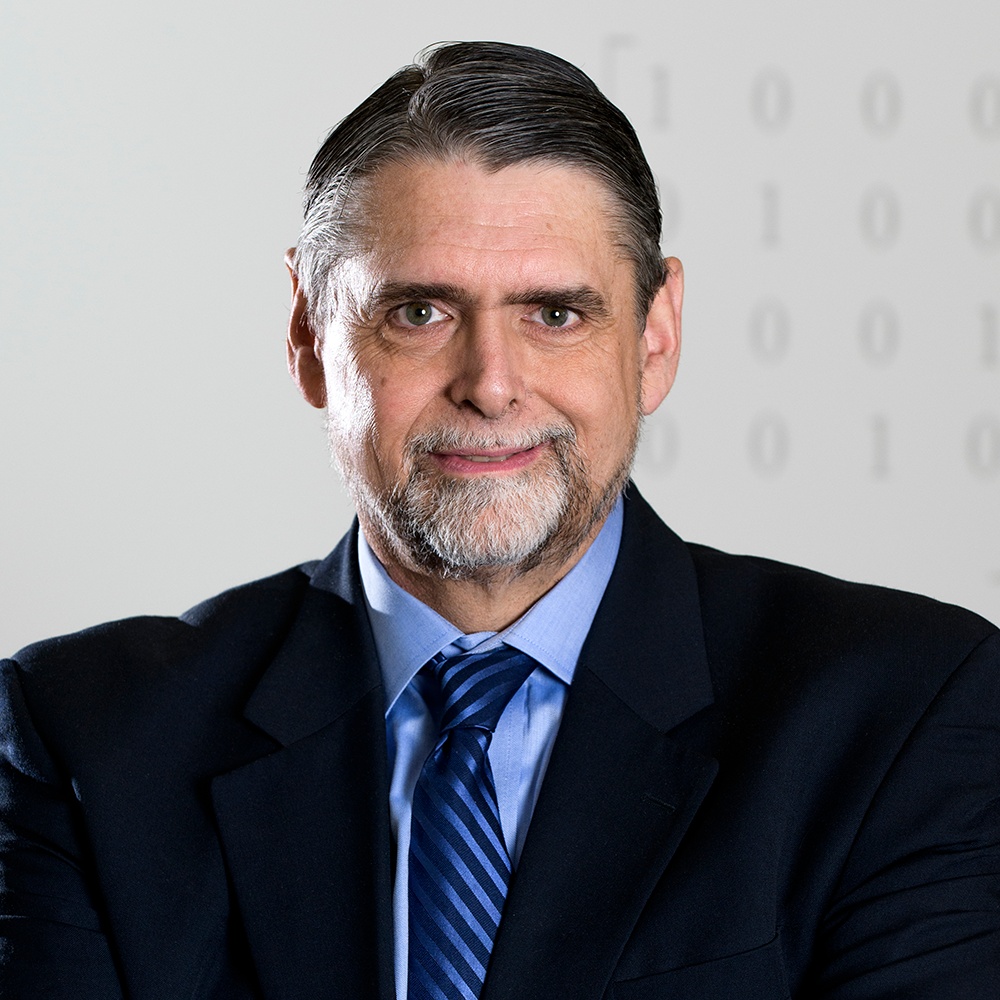 A headshot of Mitchel Thornton, a member of the Lyle School of Engineering Faculty.