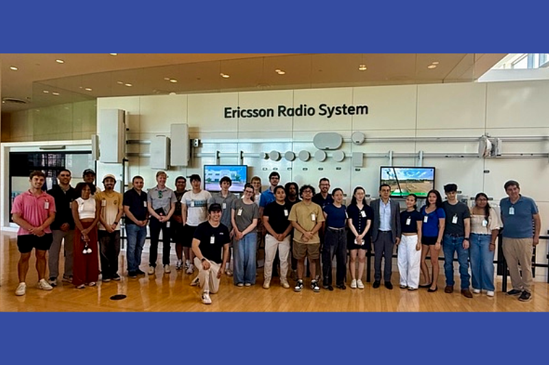 A group photo of the 2026 summer Modeling and Computations for Complex Systems REU at SMU in Dallas, Texas.