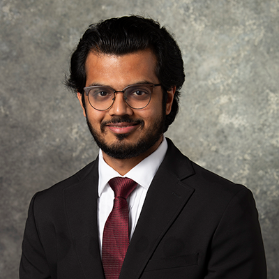 Headshot of Dr. Digvijay Boob of SMU Lyle