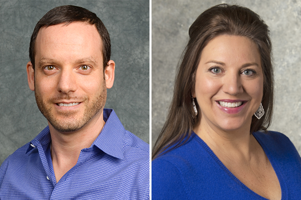 Headshot of Dr. Ohad Perry and Dr. Diana M. Easton of SMU Lyle