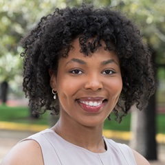 headshot of jazmine johnson of smu lyle