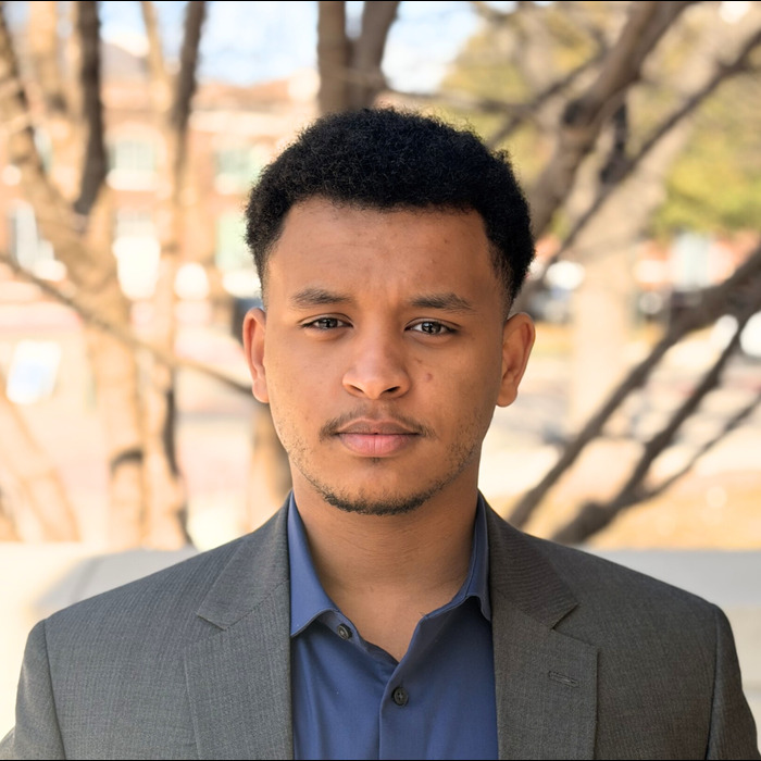 Headshot of Michael Afework SMU Lyle.