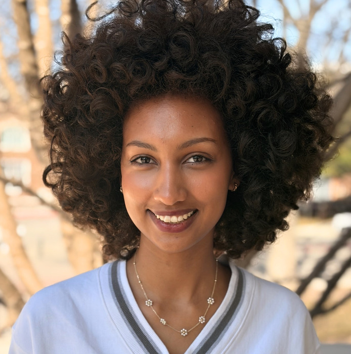 An headshot of Sandra Futwi in smu lyle