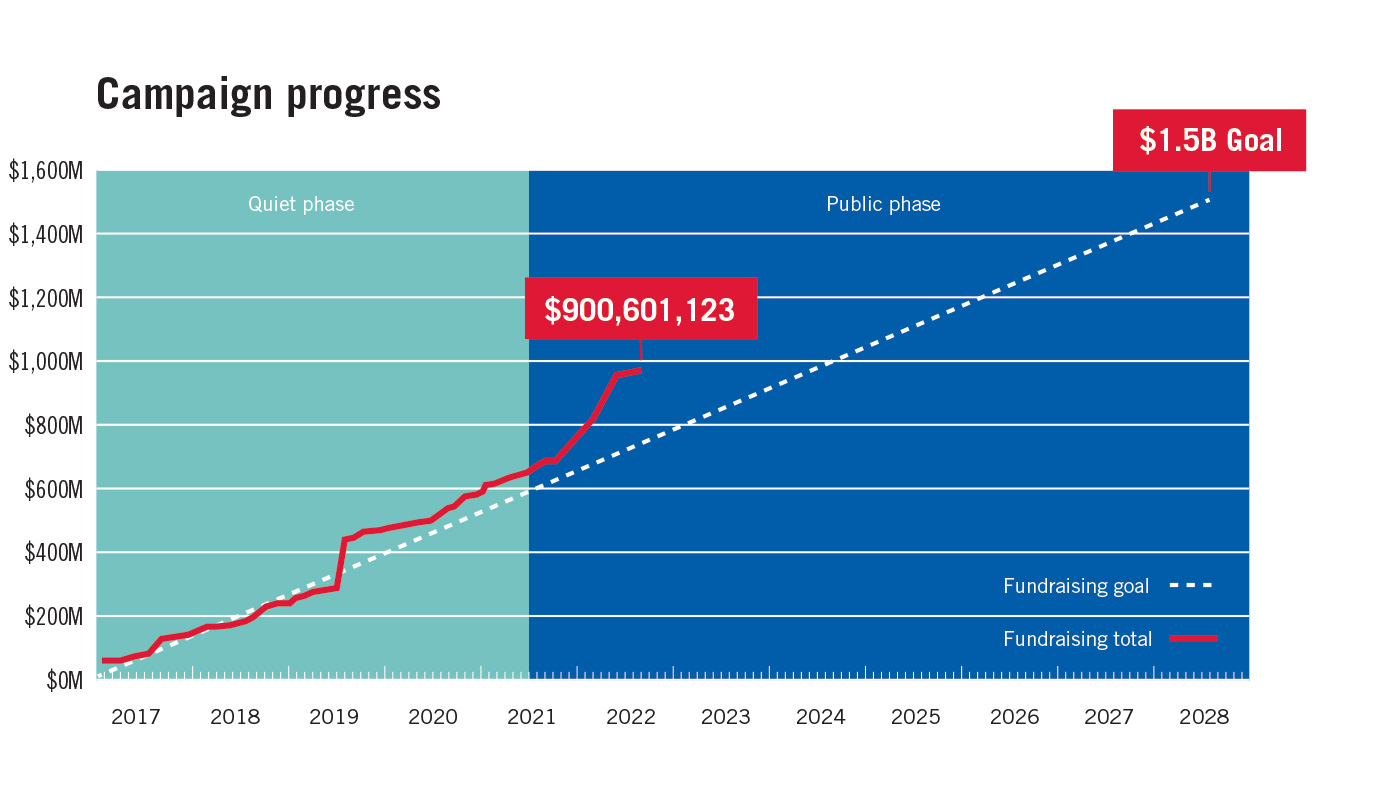 Campaign progress chart