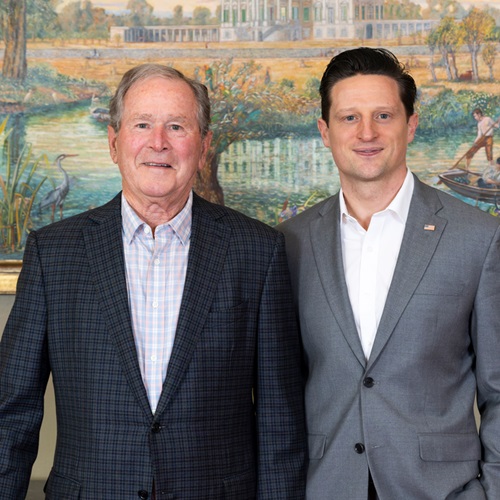 George W. Bush and Shilo Brooks