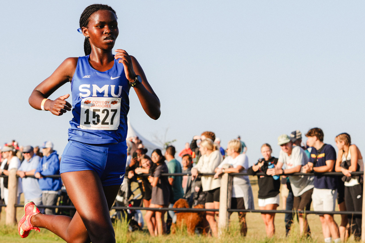 Cross country runner Rose Mburu