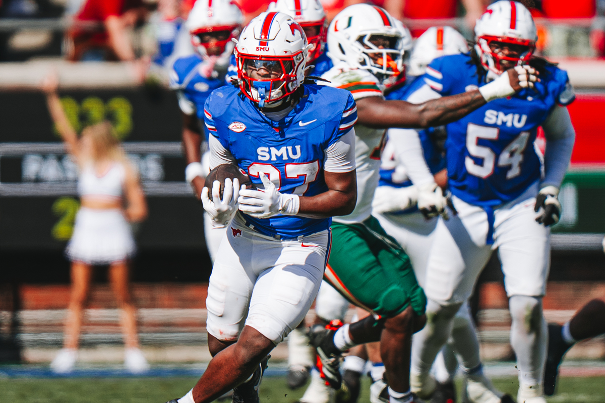 SMU Football beat its highest-ranked opponent since 1983 and became a top 25 ranked team