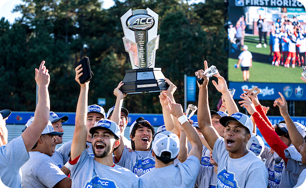 SMU Men's soccer team wins the ACC championship
