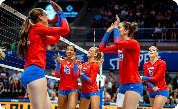 SMU Volleyball advances to the Sweet 16