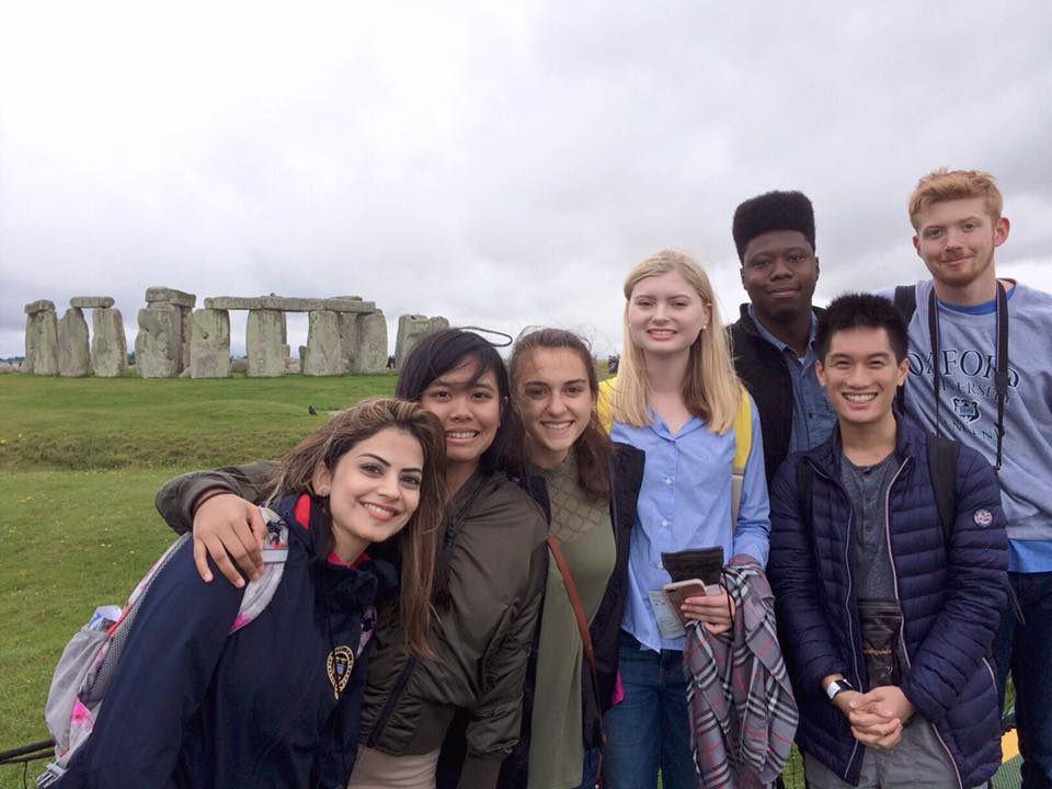 group of students abroad