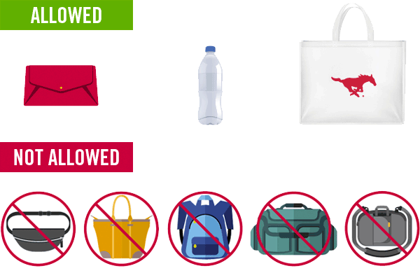 Items allowed and not allowed in graduation ceremonies