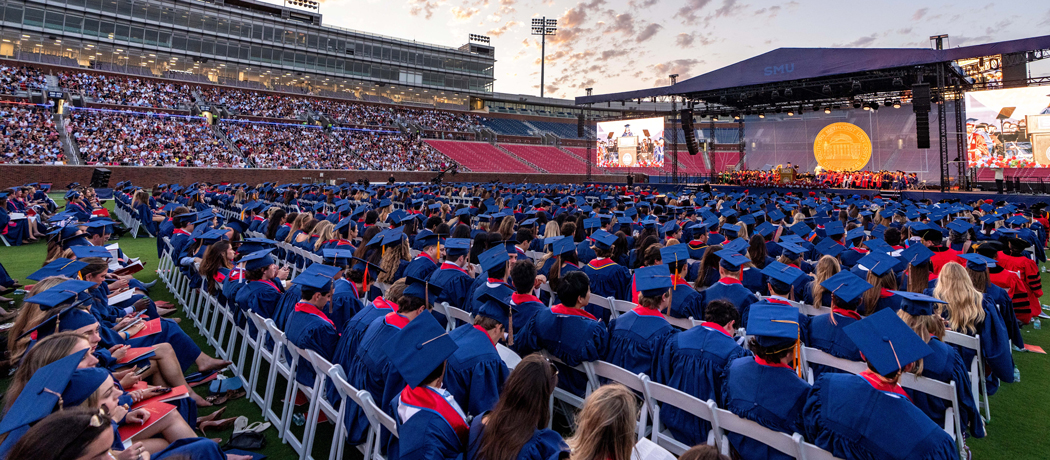 All-University Commencement at Gerald J. Ford Stadium