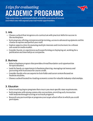 5 tips for evaluating academic programs