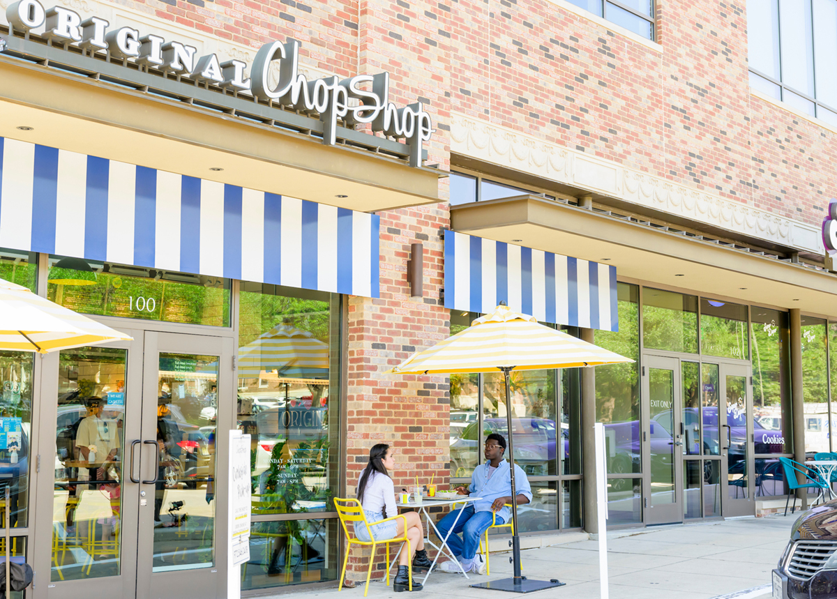 The Original ChopShop across the street from campus.