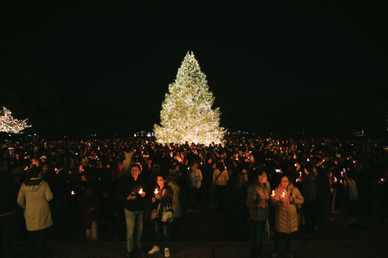 SMU celebration of lights 