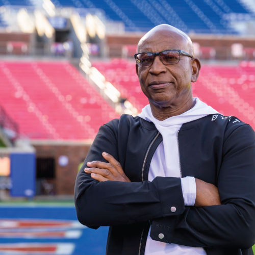 Erick Dickerson Keynote Speaker for SMU Commencement