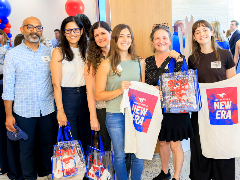 SMU Summer Send-off party pic with new swag