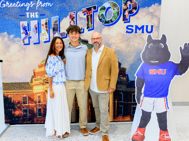SMU Summer Send-off party pic - Greetings from the hilltop