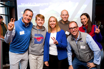 SMU alumni at a gathering