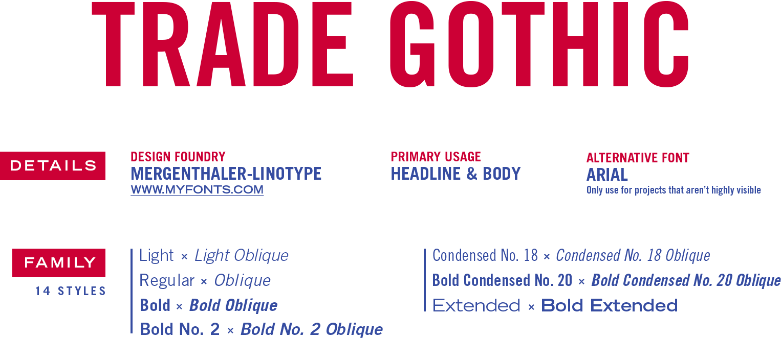 Trade Gothic