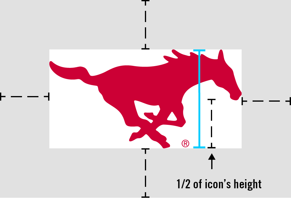 Mustang icon's required spacing