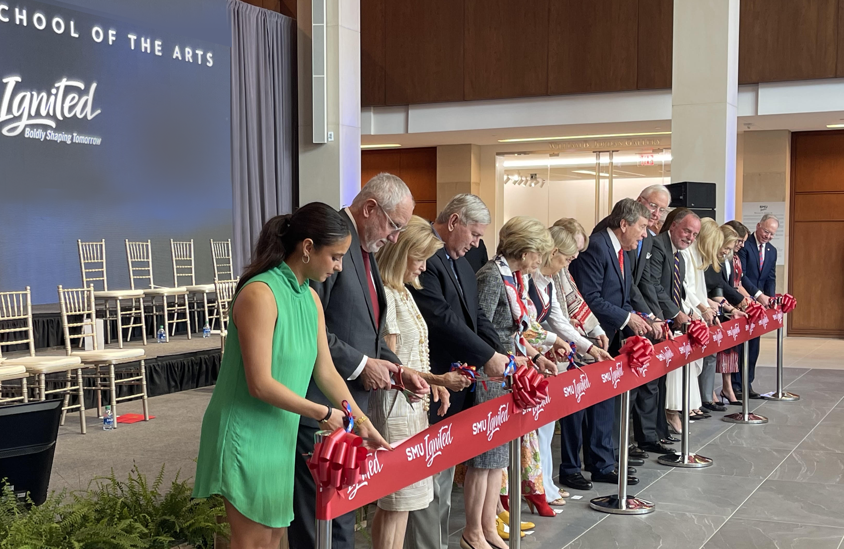 Meadows School of Arts Ground Breaking