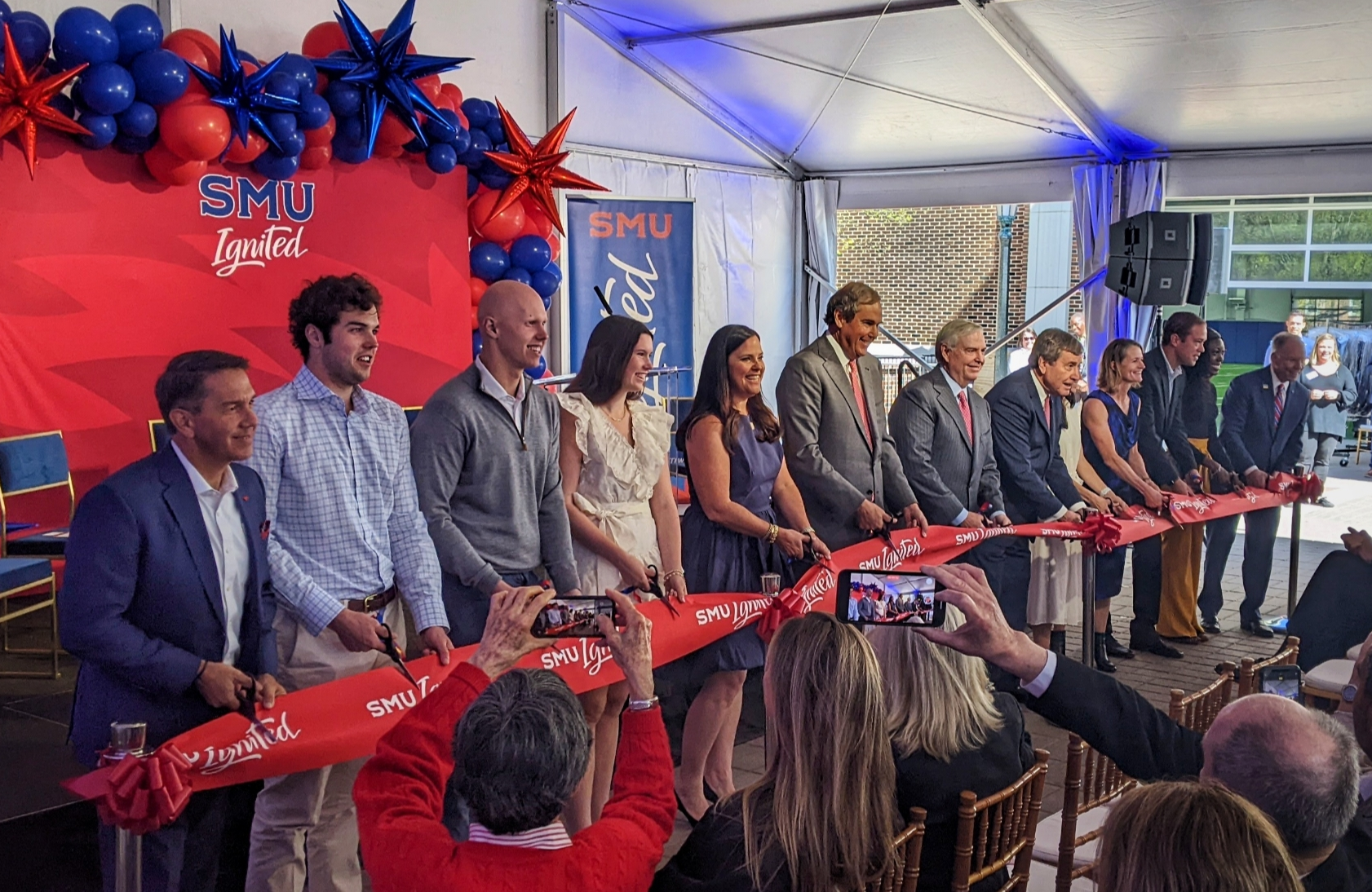 Washburne Soccer and Track Stadium ribbon cutting