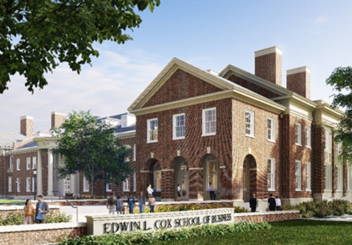 Cox School of business rendering