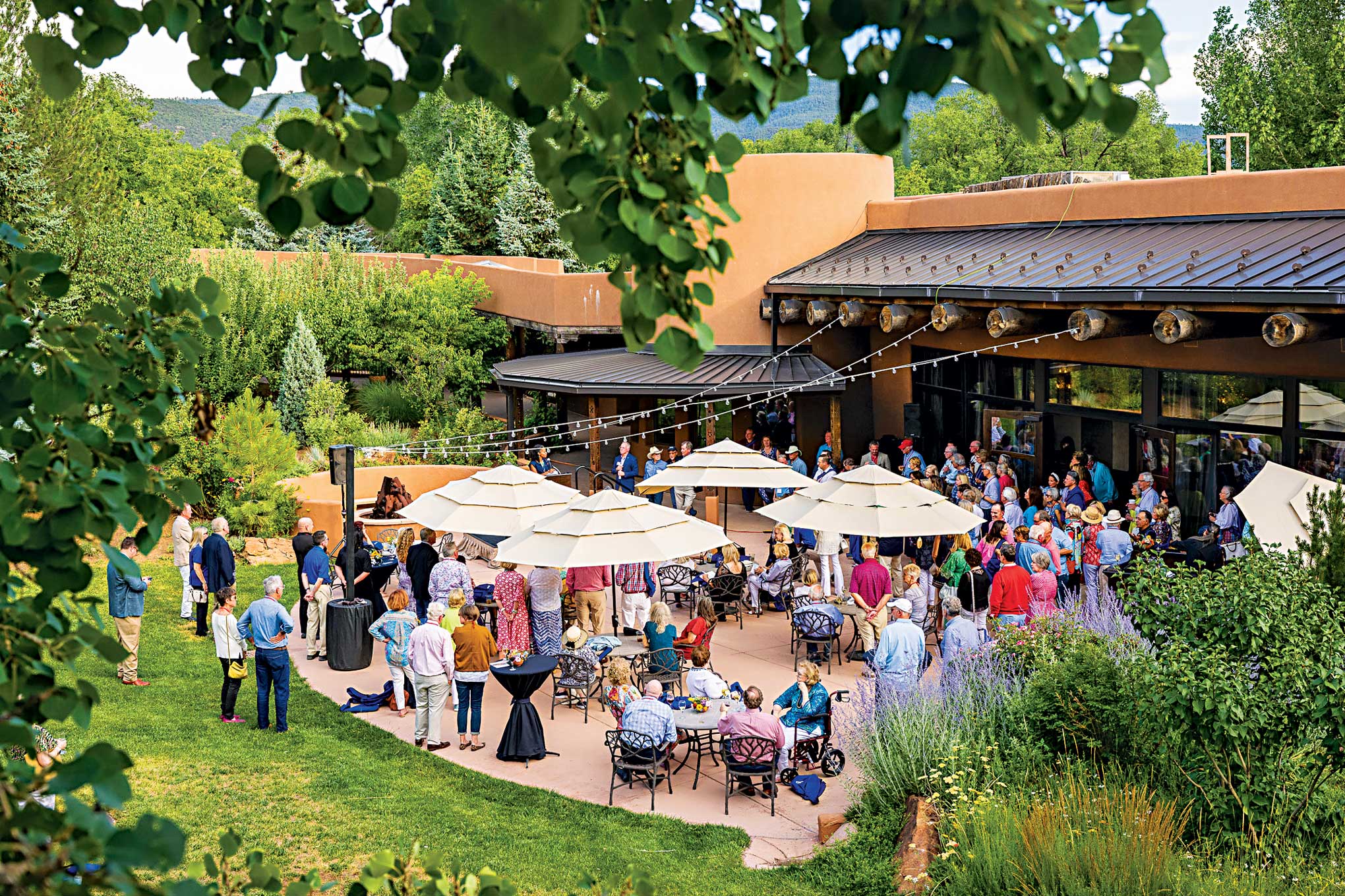 SMU in Taos reception