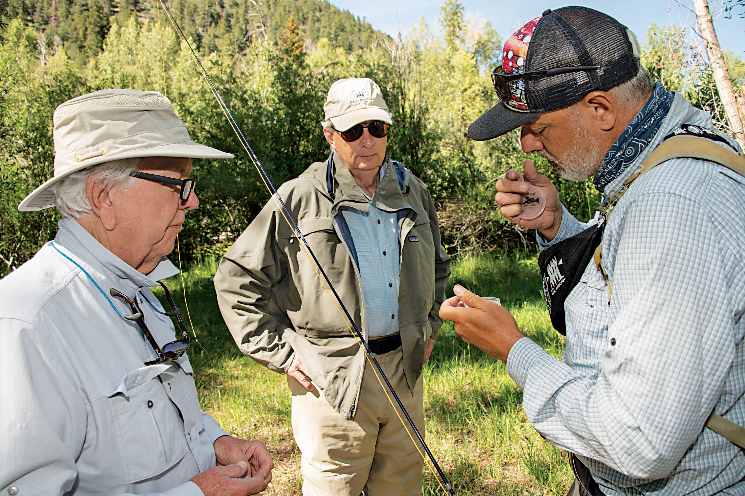 Fishing at SMU in Taos