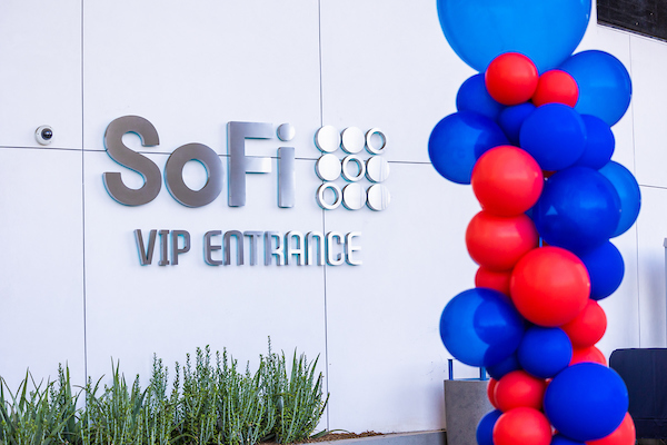 SoFi V.I.P. entrance