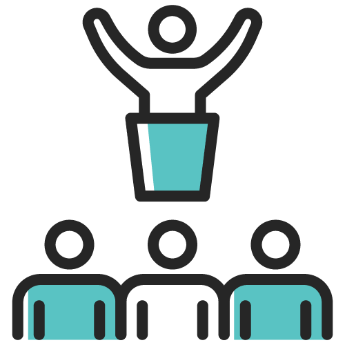 icon of instructor teaching