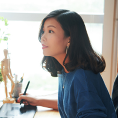 Woman working on Product Design