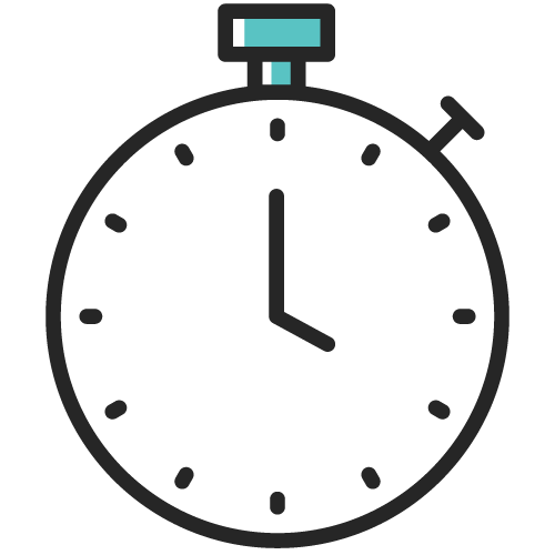 icon of a stopwatch