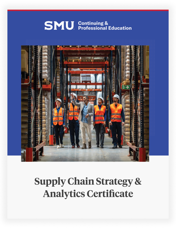 Supply chain strategy and analytics certificate program guide